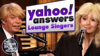 The Yahoo Answers Lounge Singers Have Their Final Performance The Tonight Show
