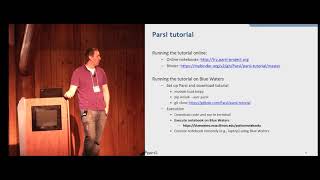 Tutorial: Parallelizing your work with Python PARSL" -- Kyle Chard, University of Chicago