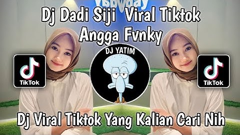 DJ DADI SIJI ANGGA FVNKY| MATUR SUWUN WES NGANCANI SELAMA IKI REMIX MENGKANE VIRAL TIKTOK