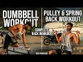 Best Back Workout with Desi Jugad & Heavy Dumbbells | Milan Fitness