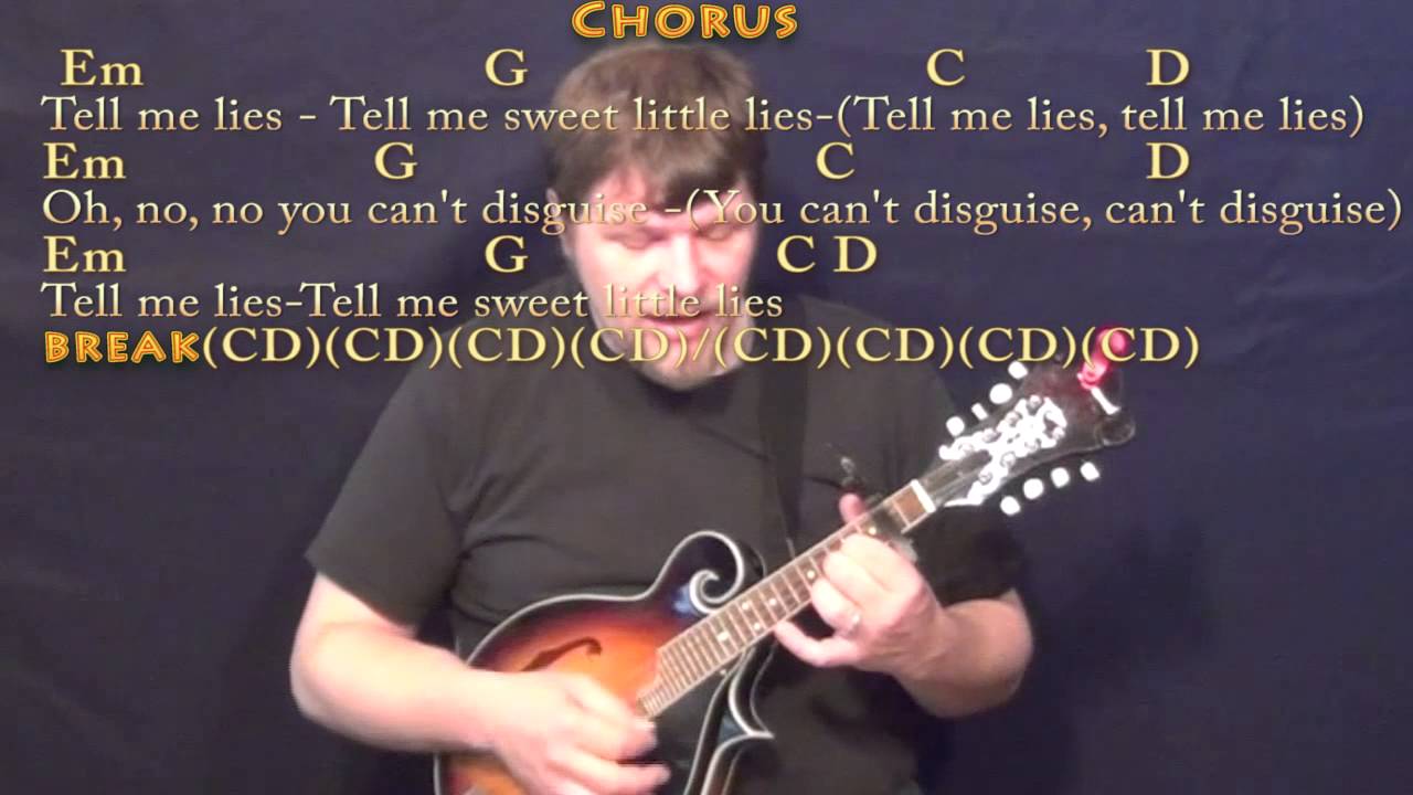 Little Lies (Fleetwood Mac) Mandolin Cover Lesson with Chords/Lyrics Capo 2nd YouTube Little Lies (Fleetwood Mac) Mandolin Cover Lesson with Chords/Lyrics Capo 2nd YouTube