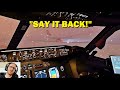 Pilot gets weird with atc in microsoft flight simulator vatsim pmdg boeing 737