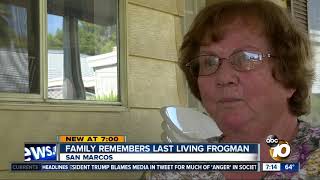 San Marcos Family Remembers Last Living Frogman