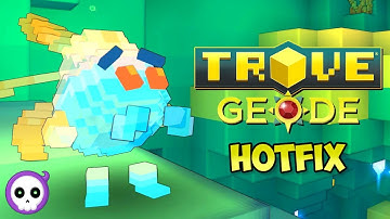 TROVE GEODE UPDATE! SILVER / GOLDEN COMPANION EGGS IN CAVES & MORE!!