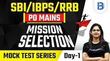 10:00 PM - SBI/IBPS/RRB PO Mains | GA by Sushmita Tripathi | Mock Test (Day-1)