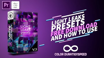Adobe Premiere pro Light Leaks Generator 3.0 | Adobe Premiere pro