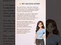 my success story| never give up#english fo begnners#easyenglisheveryday#English language#