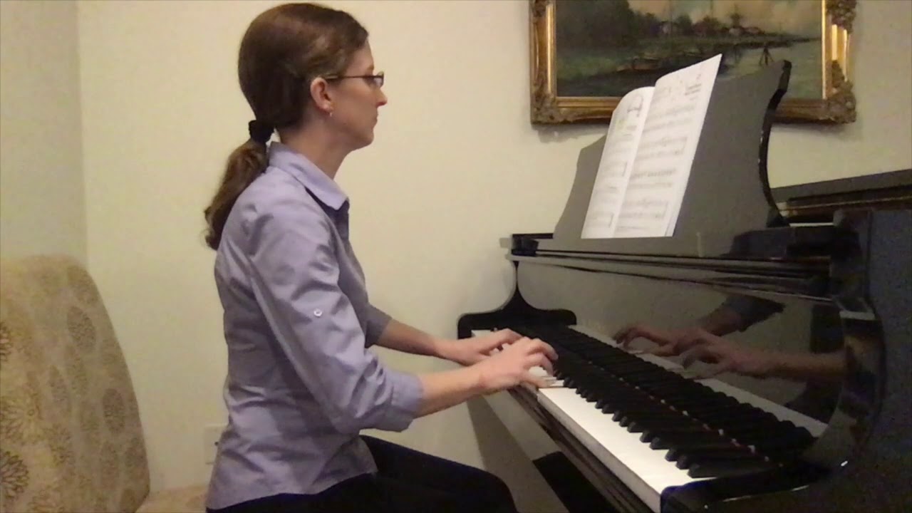 "Court Dance" Faber 3A, Lesson Book, Piano Adventures Series YouTube