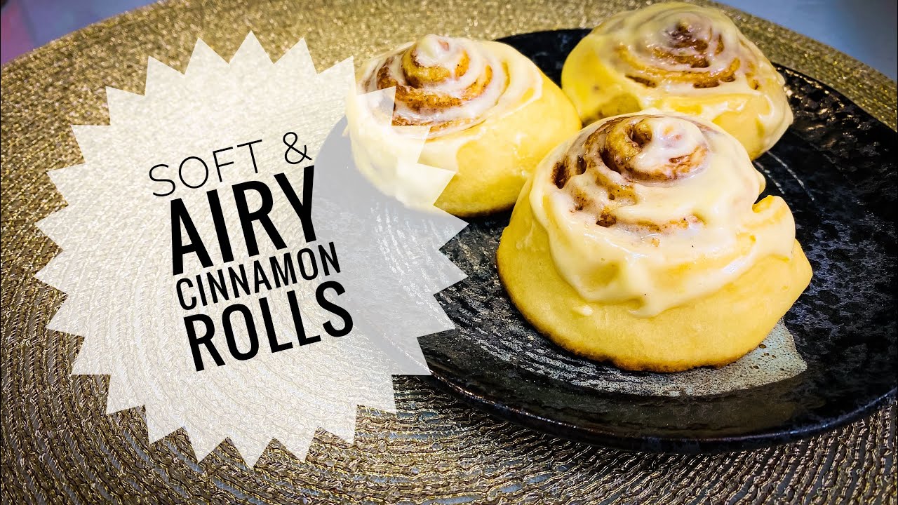 Cinnamon roll | soft and airy cinnamon roll | homemade cinnamon roll ...