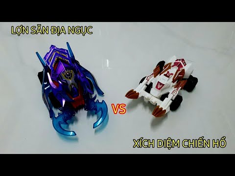 Video Lợn Săn Địa Ngục vs Xích Diệm Chiến Hổ - Chiến Cơ Siêu... - youtube
