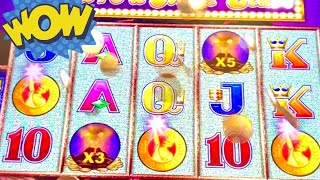 Pompeii phenomenal win en esta slot .multiplayer 3x5 jugando de $ 5.00 por tirada big win.