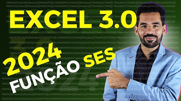 COMO USAR A FUNÇÃO SES | EXCEL 3.0 2024