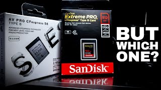 CFExpress Type B Card: SanDisk vs AngelBird