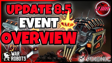 War Robots Update 8.5 Halloween Event Overview + Crate Opening #wr #warrobotsremastered #warrobots