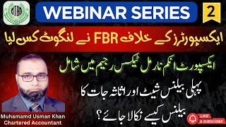 Minimum Tax Regime for Exporters – Section 154 Pakistan | Practical Insights &amp; Compliance