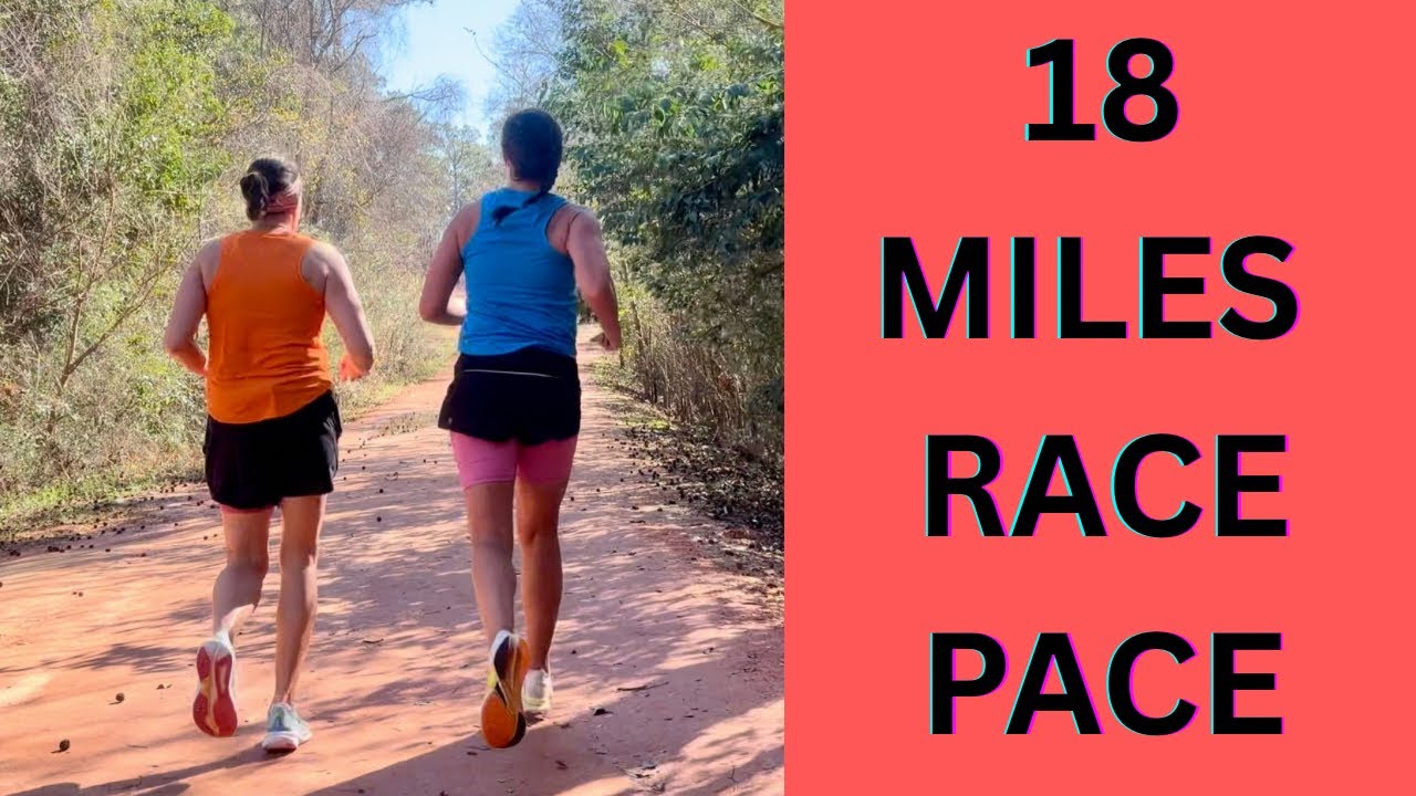 I’m Going For An 18 MILE Run With Race Paces!