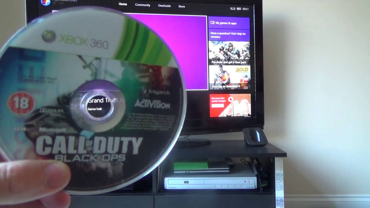 Souvenir Schrijf op beneden How to play a Xbox 360 game on a Xbox One - YouTube