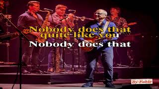 M. Knopfler Nobody Does That Karaoke