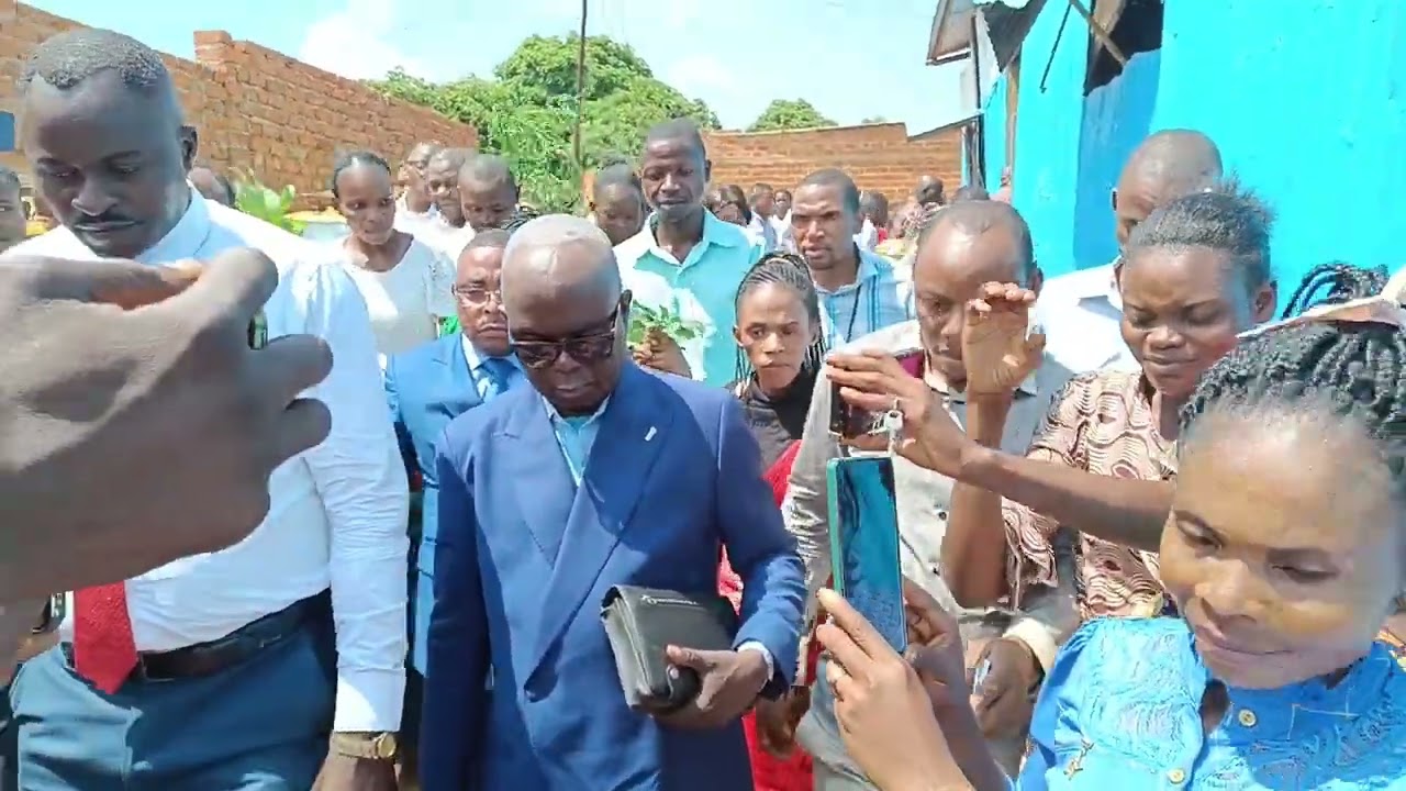 L'arrivée de Pasteur Moïse Tshinyama chez... A Lubumbashi