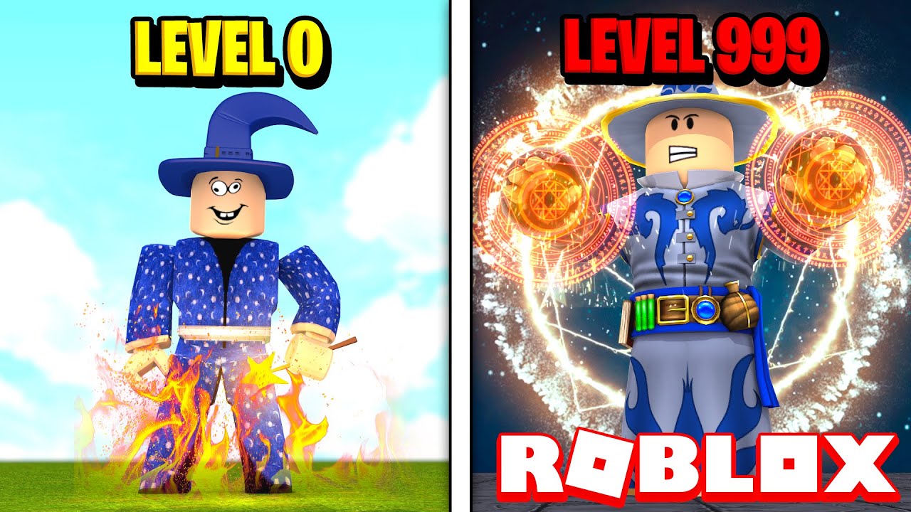 Unlocked Master Wizard Rank & Max Power Staff in Roblox Wizard Champions 