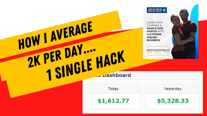 How to Average 2k Per Day with Affiliate Marketing...