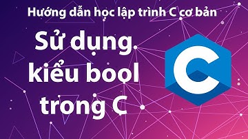 C - Hướng dẫn sử dụng kiểu bool