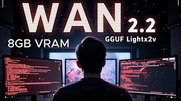 Wan 2.2 Setup tutorial with GGUF and Lightx2v in ComfyUI | 8GB VRAM