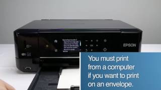 Epson XP-620 and XP-630 | How to Load Envelope and Legal Paper