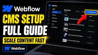 How to configure Webflow CMS for scalable content marketing - Full Guide