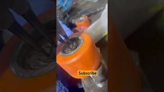 Learn how to do bering fitting in rubber rollers #beringfitting#threadedfittings #internallythreaded
