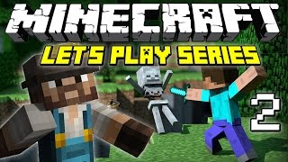 Q & A FARM HUNT!! (Minecraft Lets Play Series - Episode 2)