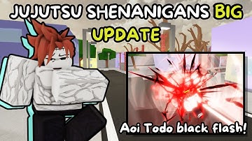 Aoi Todo Black Flash UPDATE + How to use (Jujutsu Shenanigans)