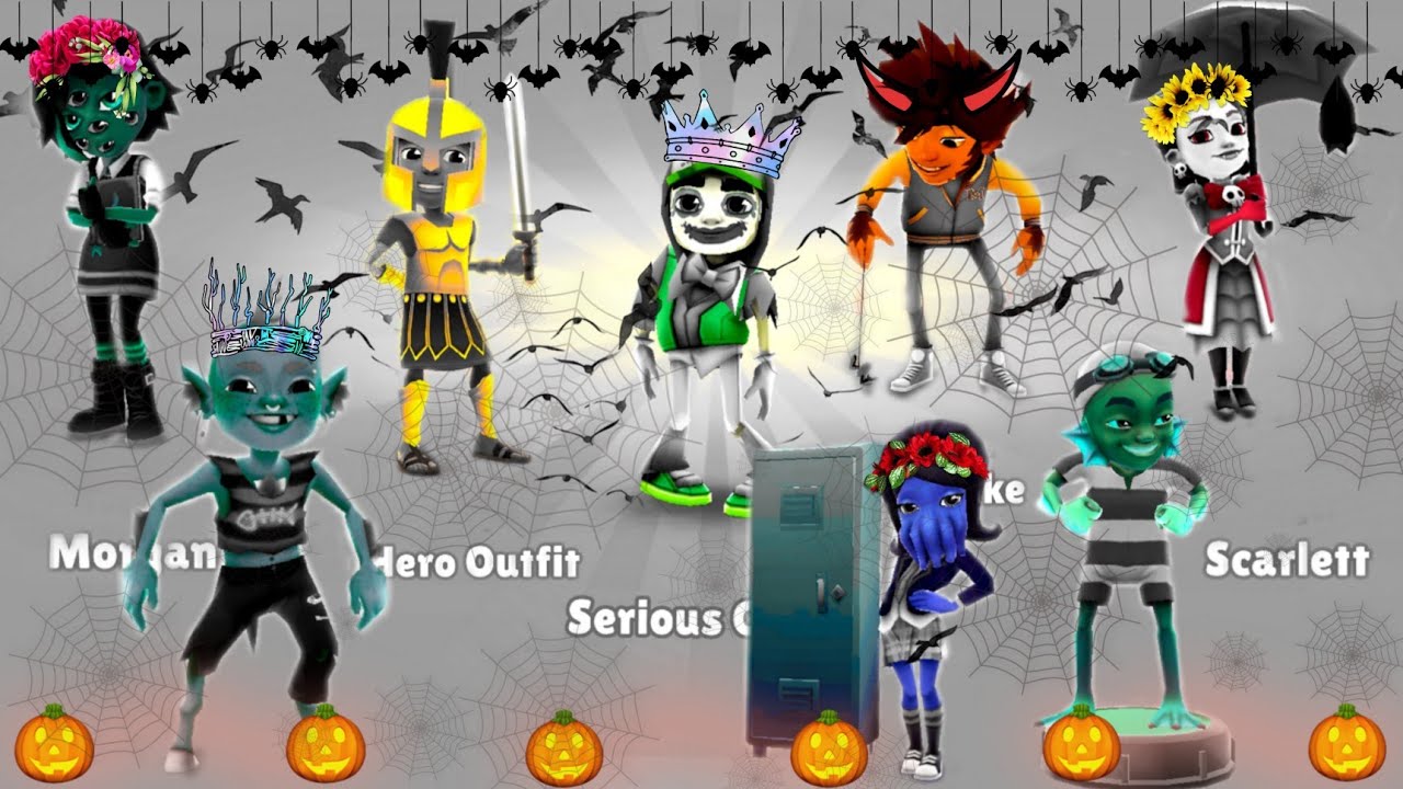 Core crew of subway surfers  Up halloween costumes, Different