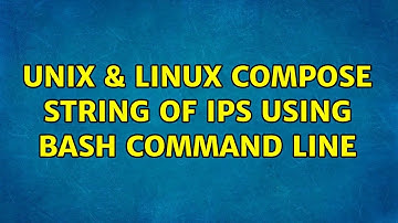 Unix & Linux: Compose string of IPs using bash command line (2 Solutions!!)