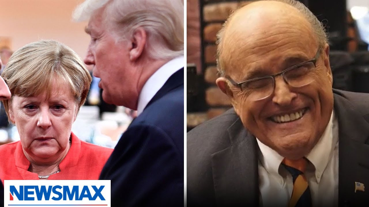 ⁣Rudy Giuliani reveals what Trump told Merkel at first NATO meeting | 'Wise Guys' with John