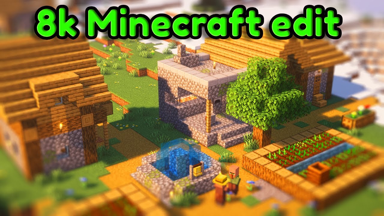 [8k] That one Minecraft Edit - C418 Aria Math - YouTube