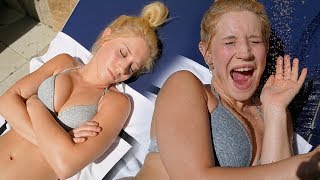 TANNING GIRLFRIEND GETS PAYBACK