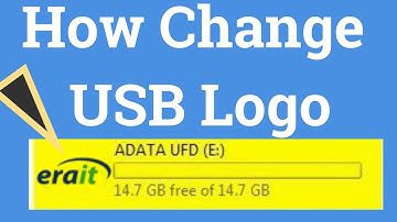 How To Change Usb Logo  or Pendrive Icon। EraIT