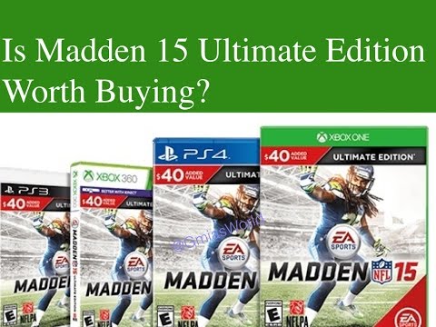 Madden Tips : MADDEN ULTIMATE EDITION은 구매할 가치가 있습니까? -Madden 게임 플레이 리뷰