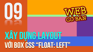 WEB1013, xây dựng khung layout với các thẻ HTML5, header, footer, article, aside, section