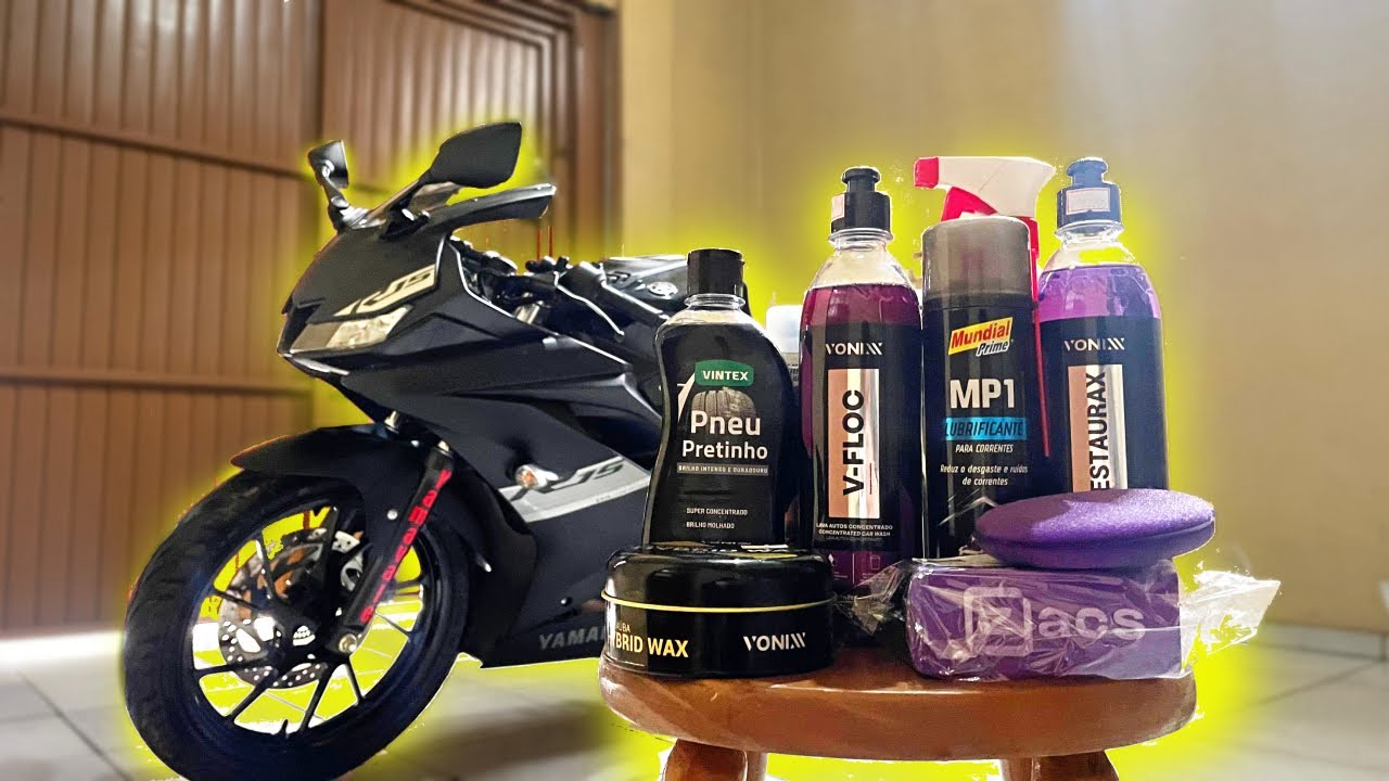 LAVANDO A YAMAHA R15: CUIDADOS ESSENCIAIS PARA MANTER O BRILHO🚿✨