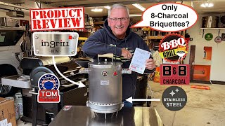 Honest Review Of The Ingrill Mini Barrel Style Vertical Stainless Steel Charcoal Smoker-Grill