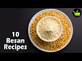 10 Best Besan Recipes | Easy & Yummy
