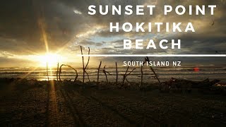 Sunset Point: Hokitika Beach | South Island NZ | Road Trip NZ