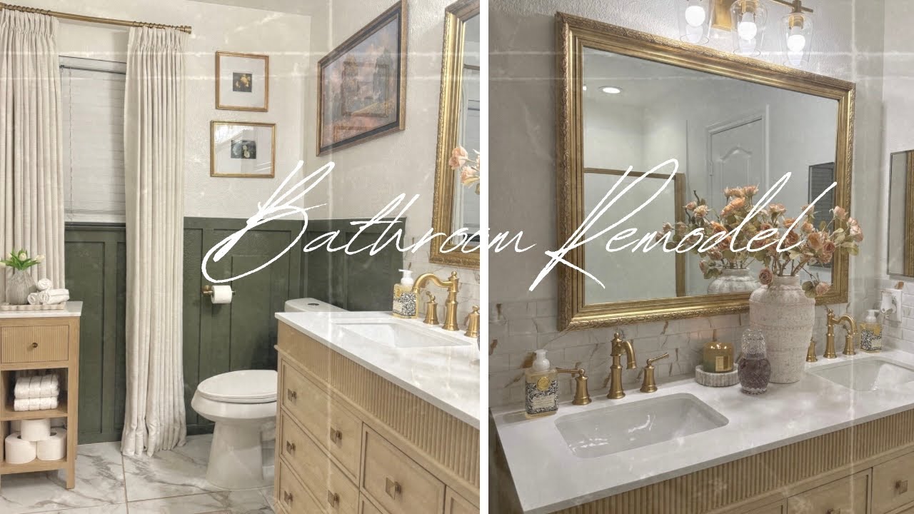 Create a Luxury Spa Experience at Home| Bathroom Makeover| Bathroom Decorating Ideas