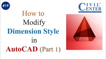 How to Modify Dimension Style in AutoCAD (Part 1)