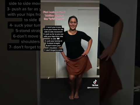 Tahitian dance basic move tuto #tahitiandance #tahitiandanceforbeginners #learntahitiandance