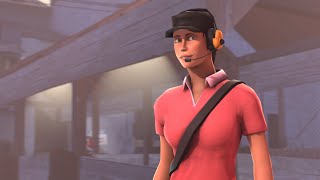 [SFM] Simple animation - Femscout shoot.