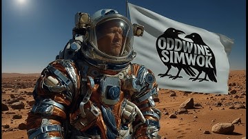 Oddwine Simwok - Astro Maniac (synth prog rock music video)