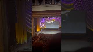 Juliano Valdi who plays Young Michael Jackson, in “Michael”is moonwalking across the stage. #Michael